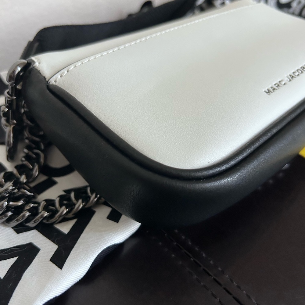 NWOT Marc Jacobs The J Mini Leather Colorblock Handbag - Picture 13 of 17